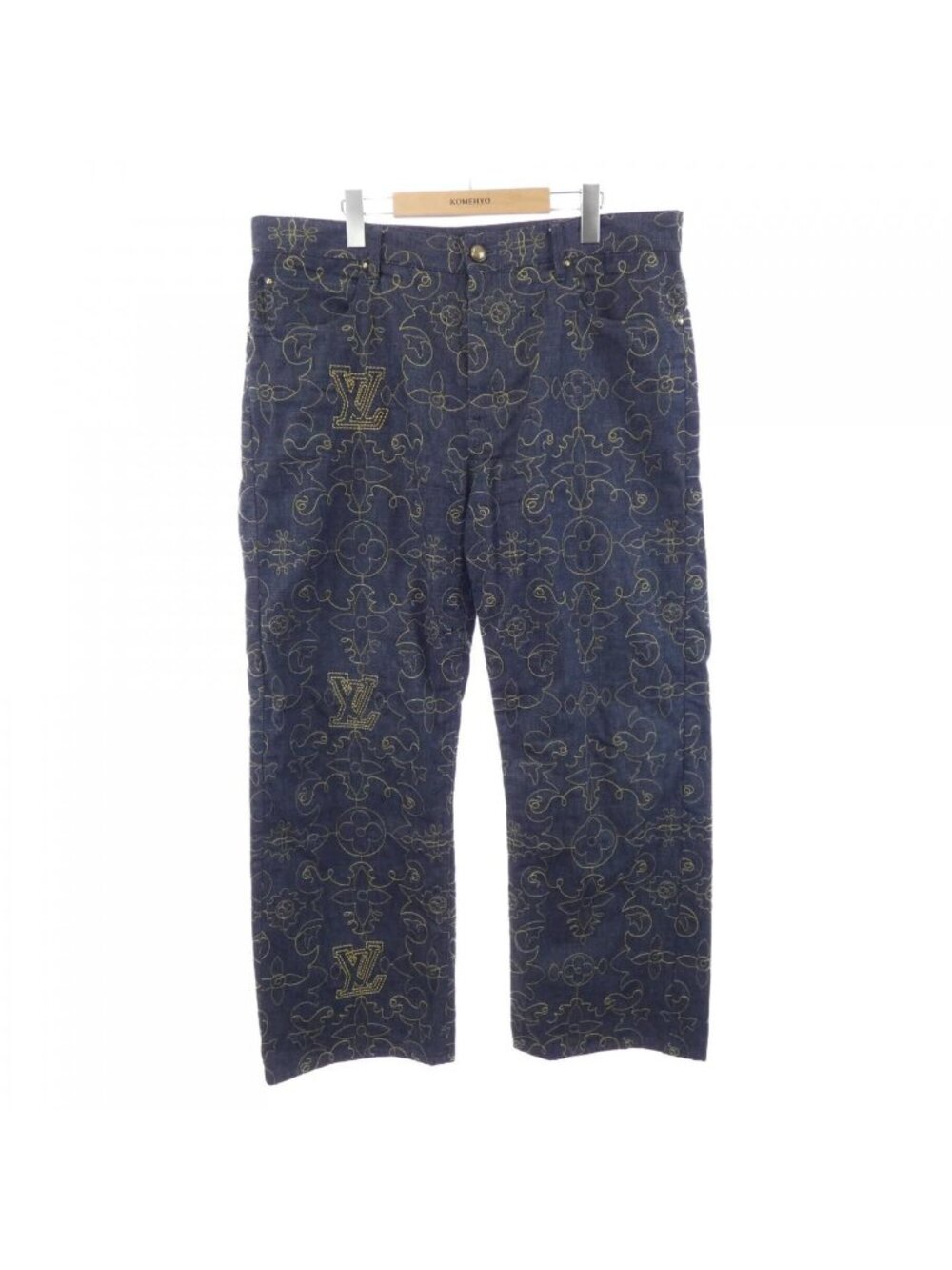 Louis Vuitton Jeans Gray